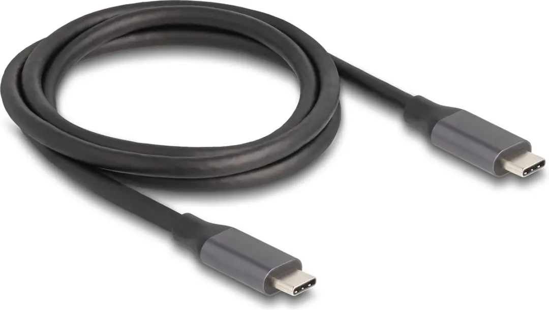 Delock USB Type-C Docking Station 88271 - Dual HDMI 4K - USB 3.0 - Gigabit LAN - 85W PD - Zwart/Grijs