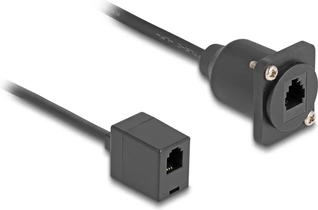 Delock D-Type RJ10 Jack naar Jack Kabel