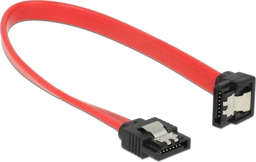 Delock SATA Datakabel 6 Gbit/s - Rood - 0,20m