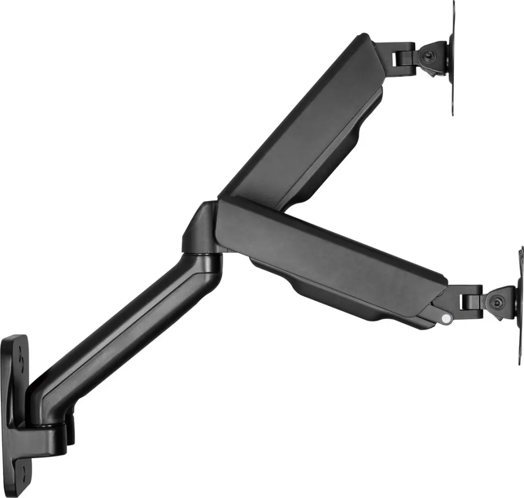 Deltaco ARM-0361 Monitorarm voor 2 Schermen - 17-32" - Zwart