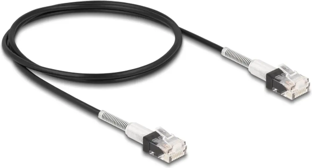 Delock Cat.6A UTP RJ45 Kabel 1m - Zwart