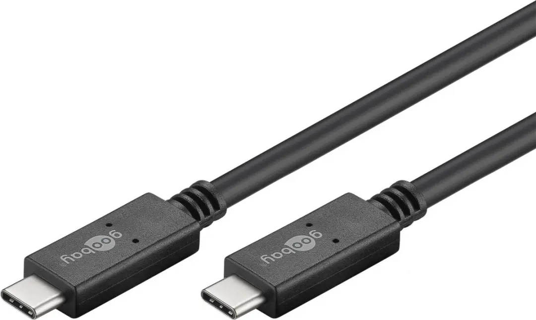 Goobay USB-C naar USB-C Kabel 38873 - 20Gbit/s PD 20V/5A 4K60Hz - 1m - 10 Stuks