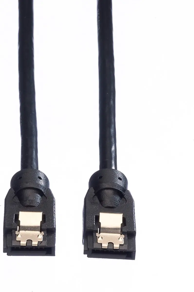Roline SATA 6Gbps HDD-kabel 0,5m - Klikvergrendeling