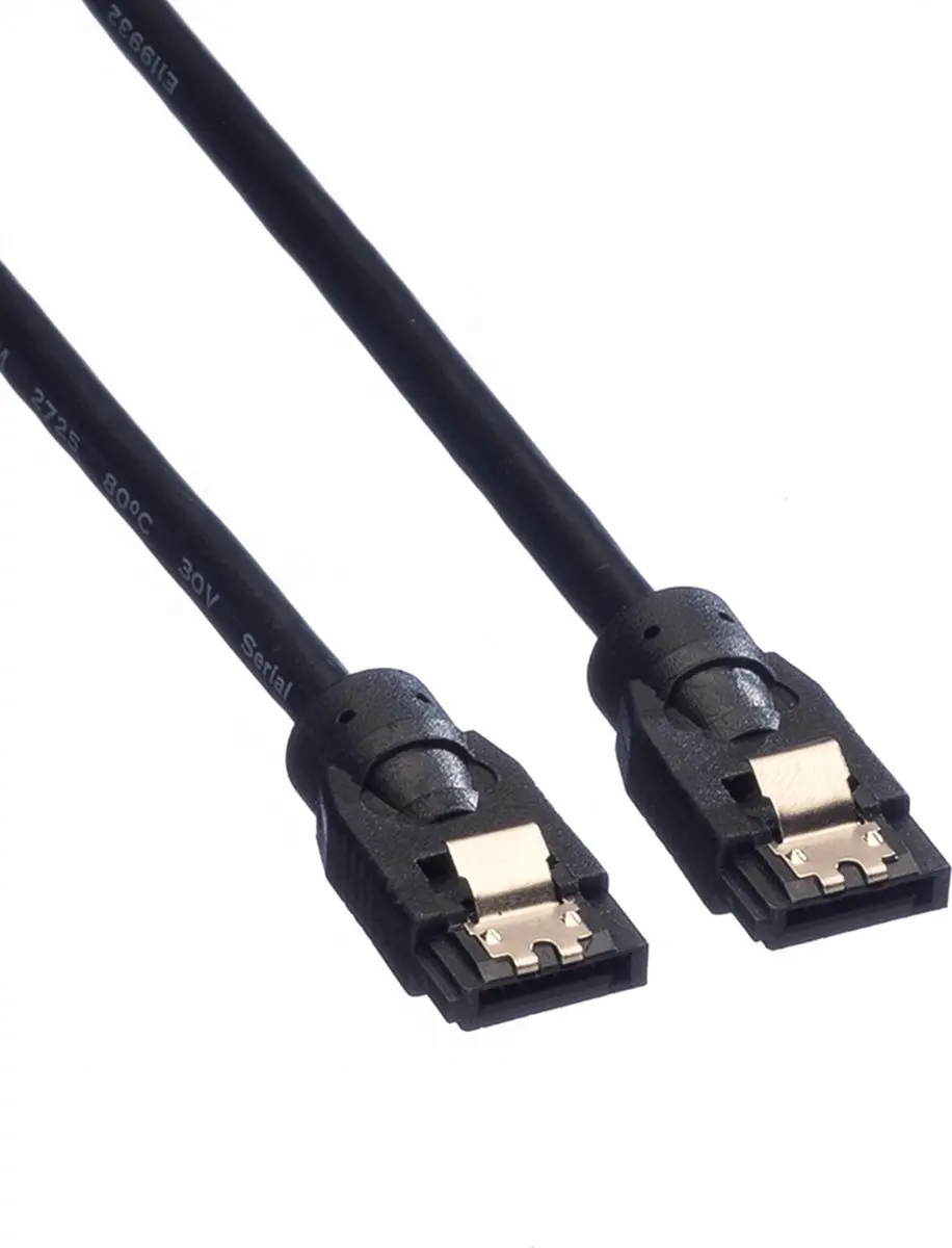 Roline SATA 6Gbps HDD-kabel 0,5m - Klikvergrendeling