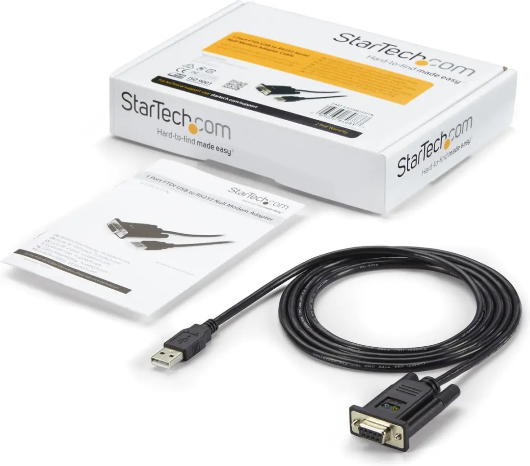 Startech ICUSB232FTN USB naar RS232 DB9 DCE Kabel