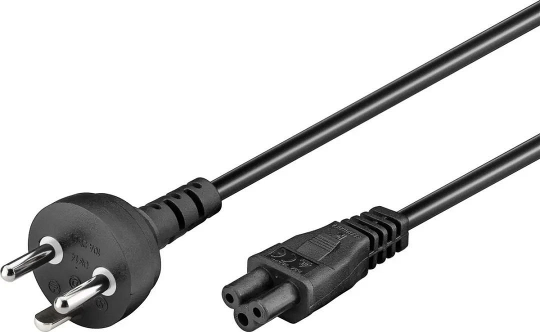 Goobay Denemarken Stroomkabel C5 - 2m - 10 Stuks