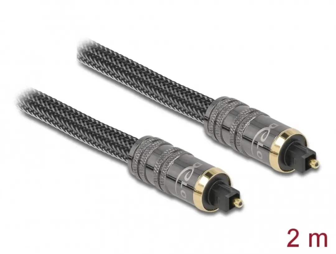Delock TOSLINK Kabel Mannelijk