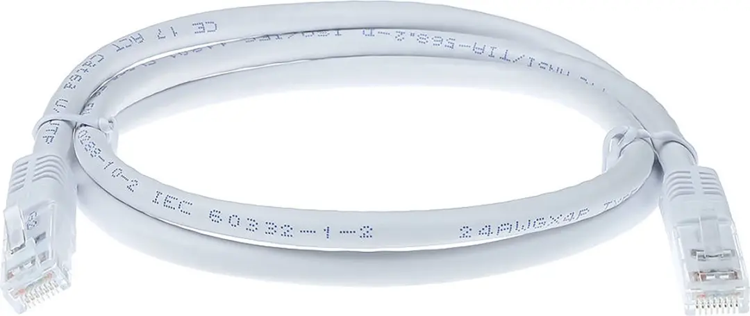 ACT Witte U/UTP CAT6 Patchkabel 10m - RJ45