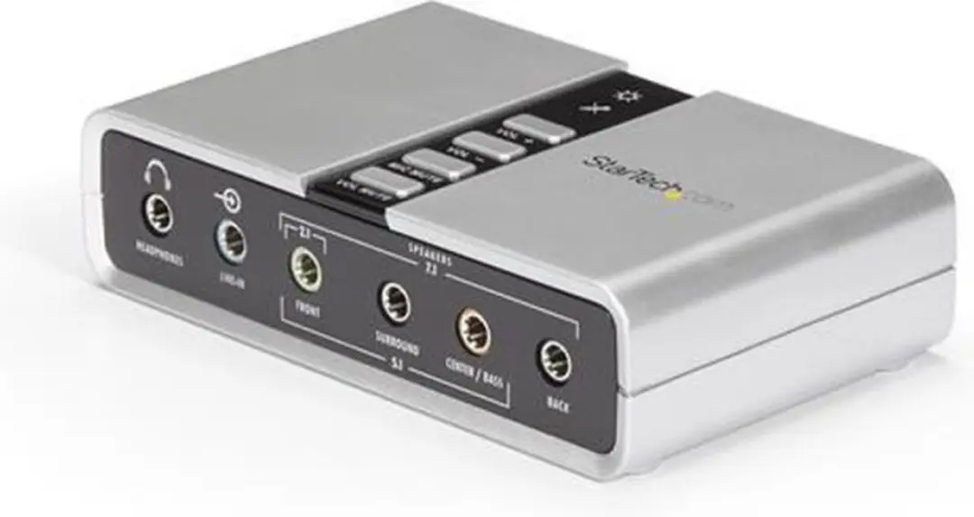 Startech ICUSBAUDIO7D Geluidskaart