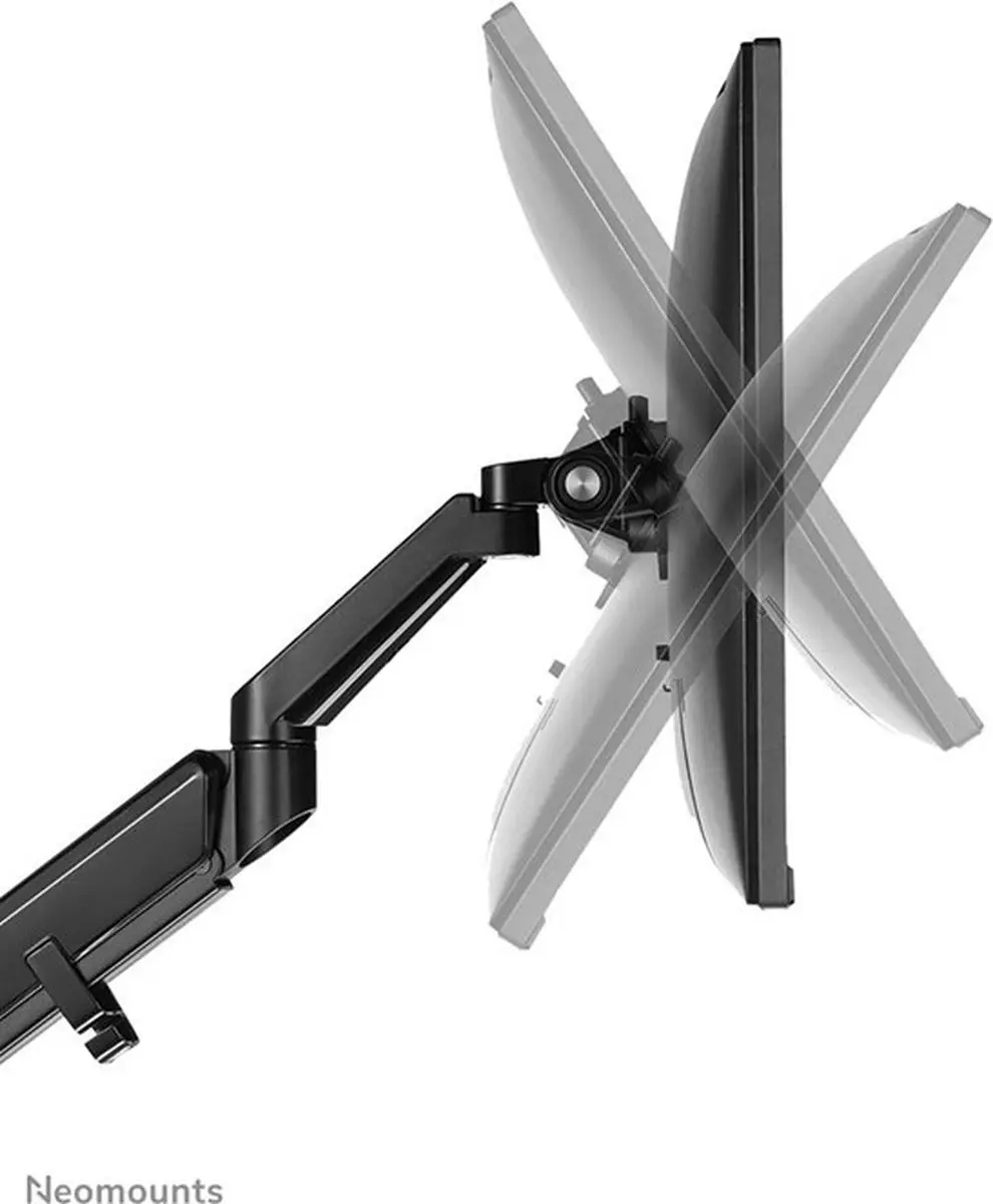 Neomounts DS70-810BL2 Monitorarm 2 schermen 17-32" - Zwart - afbeelding 6 van 6
