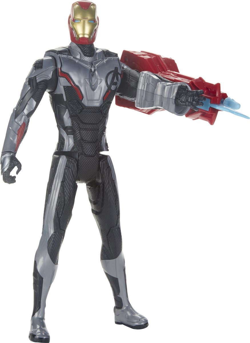 Hasbro Marvel Avengers: Endgame Iron Man Titan Hero Inclusief Power FX- Actiefiguur 30 cm - Italiaans
