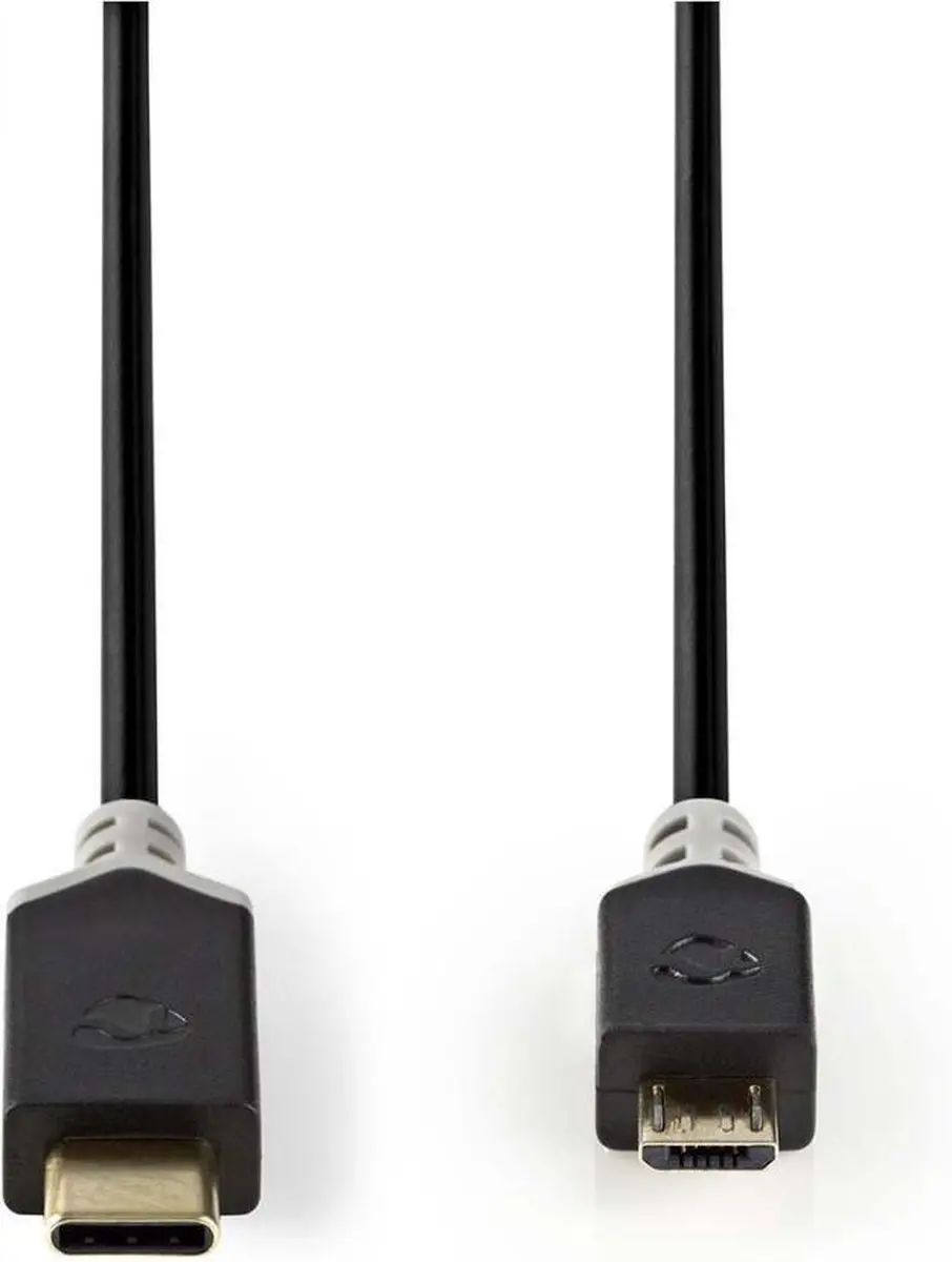 Nedis CCBP60750AT10 USB-C naar Micro-USB Kabel 1m