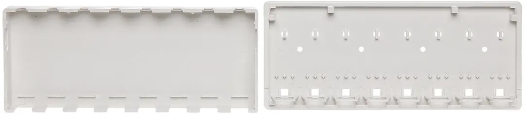 Delong OKS-04233 Uitvoerdoos 8x Keystone - Wit