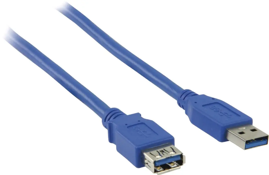 Nedis USB 3.2 Gen 1 A-A Kabel 5Gbps 1m - Blauw