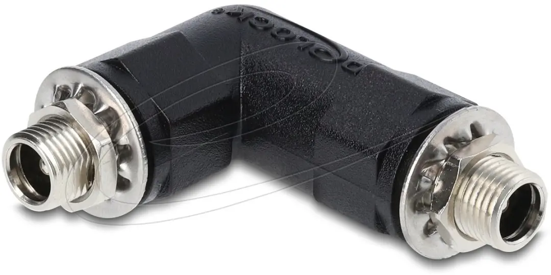 Delock DC Barrel Jack Adapter 5.5x2.1mm Vrouw-Vrouw
