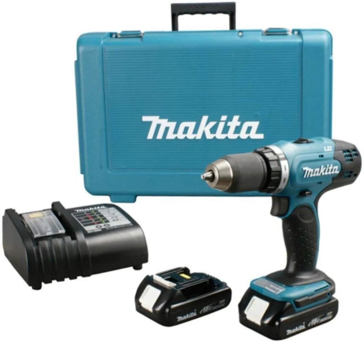 Makita DHP453SYE Klopboormachine - 2x 1500mAh Accu - afbeelding 2 van 5