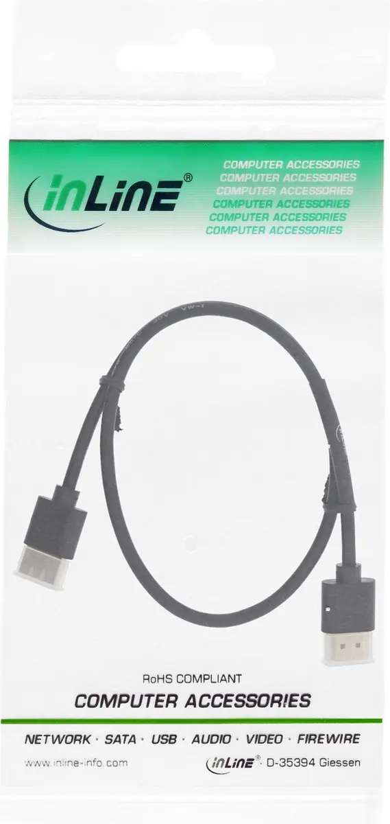 InLine 17511S HDMI Kabel 1,5m - Type A Zwart