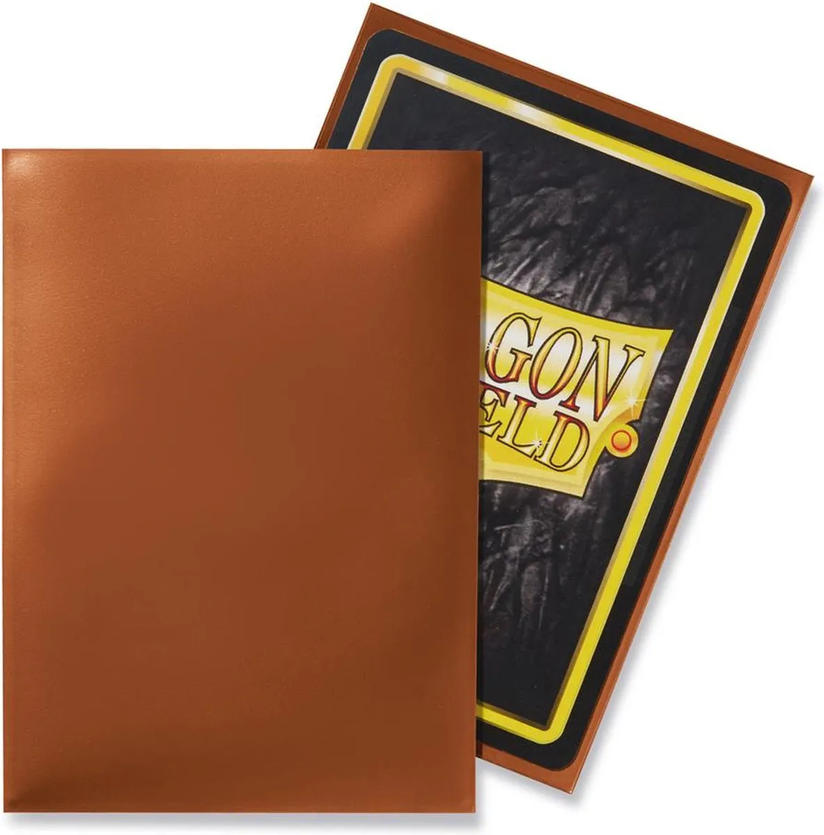 Asmodee Dragon Shield Copper Kaarthoes - 100 Stuks