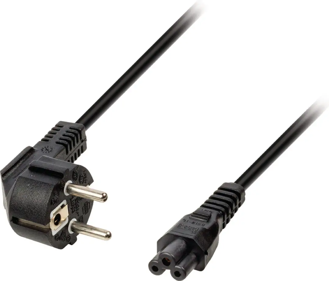Nedis Stroomkabel Type F CEE 7/7 Male IEC-320-C5 - 5m - Zwart