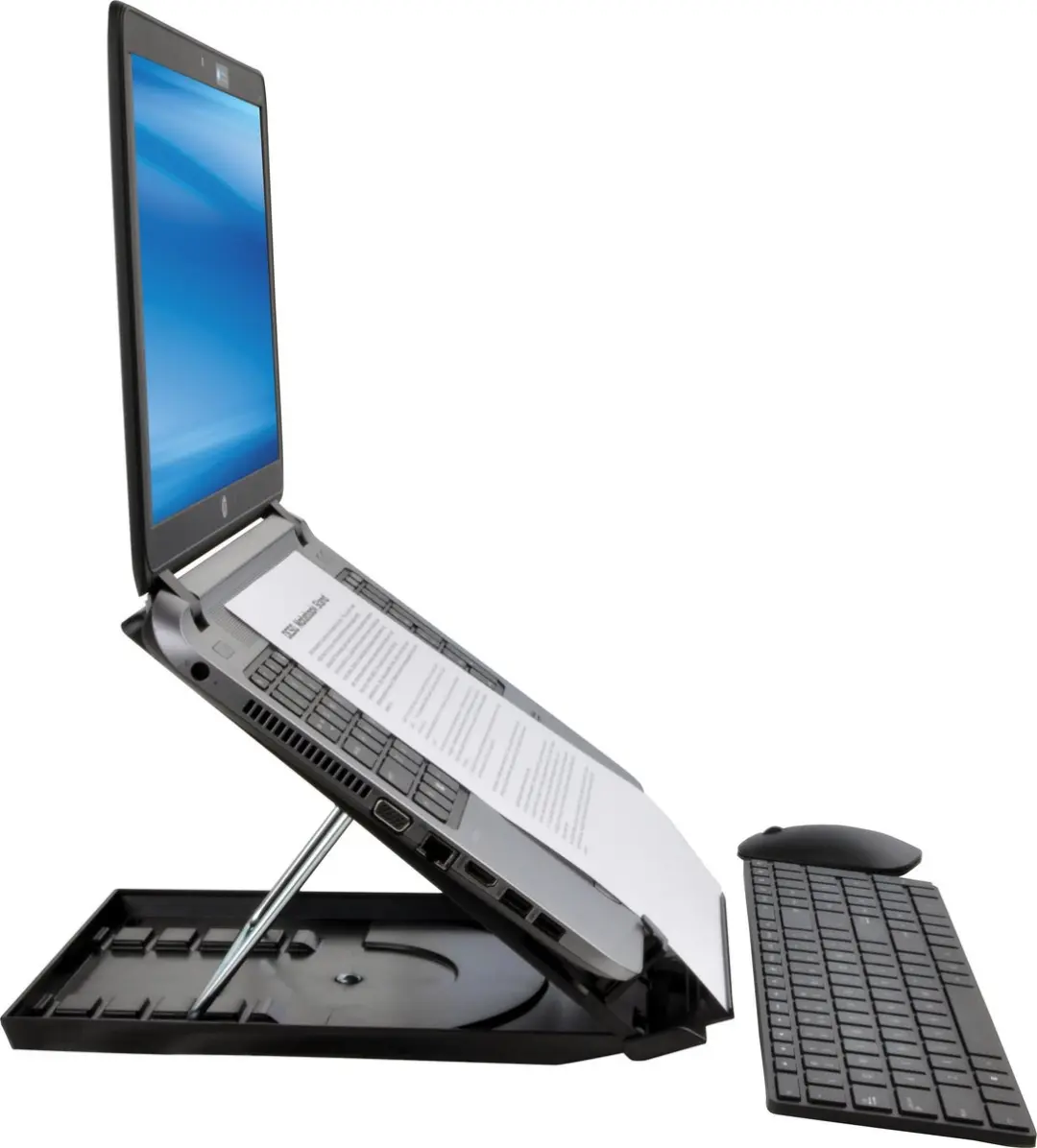 Desq Laptopstandaard Heavy Duty 8717249813187 - 10-17 Inch - Zwart
