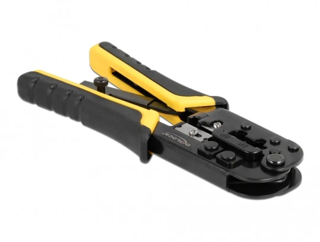 Delock Universele Krimptang met Stripper RJ45/RJ12/RJ11