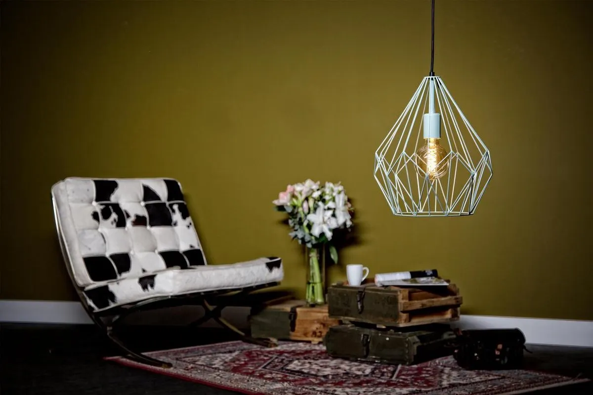 Eglo Carlton Hanglamp Ø31cm - Munt - afbeelding 6 van 6