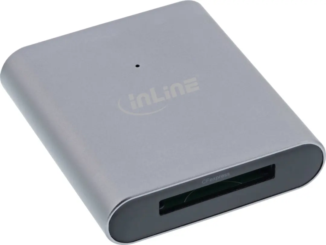 InLine USB 3.2 Gen.2 Kaartlezer CFexpress Type-B - Aluminium