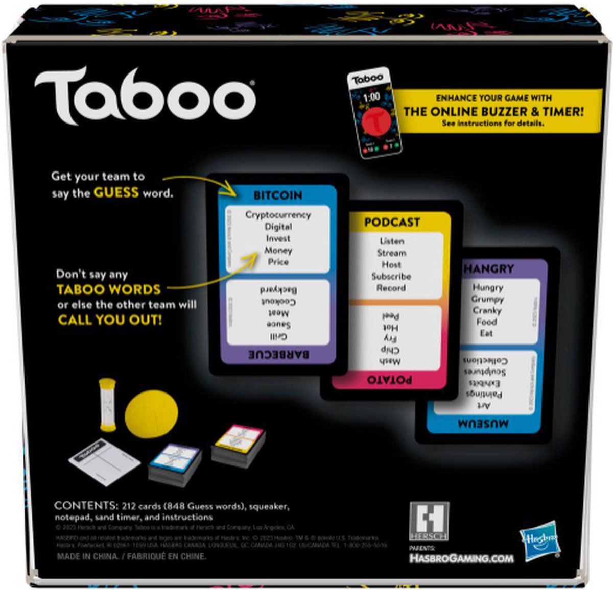 Hasbro Tabu