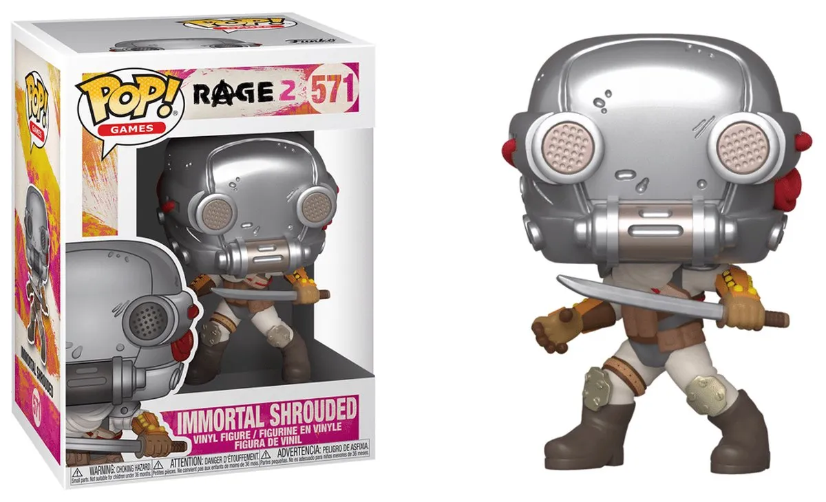 Funko Pop! Rage 2 Bobble Head Immortal Shrouded #571