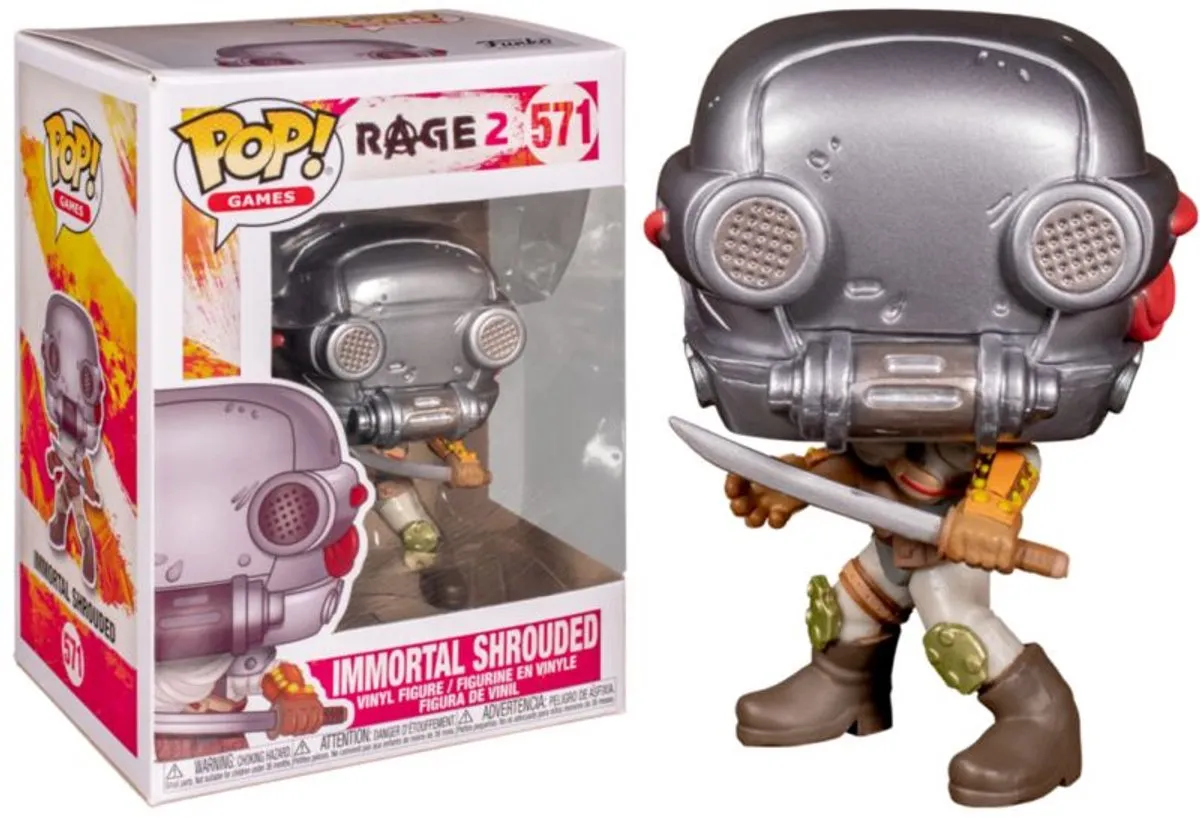 Funko Pop! Rage 2 Bobble Head Immortal Shrouded #571