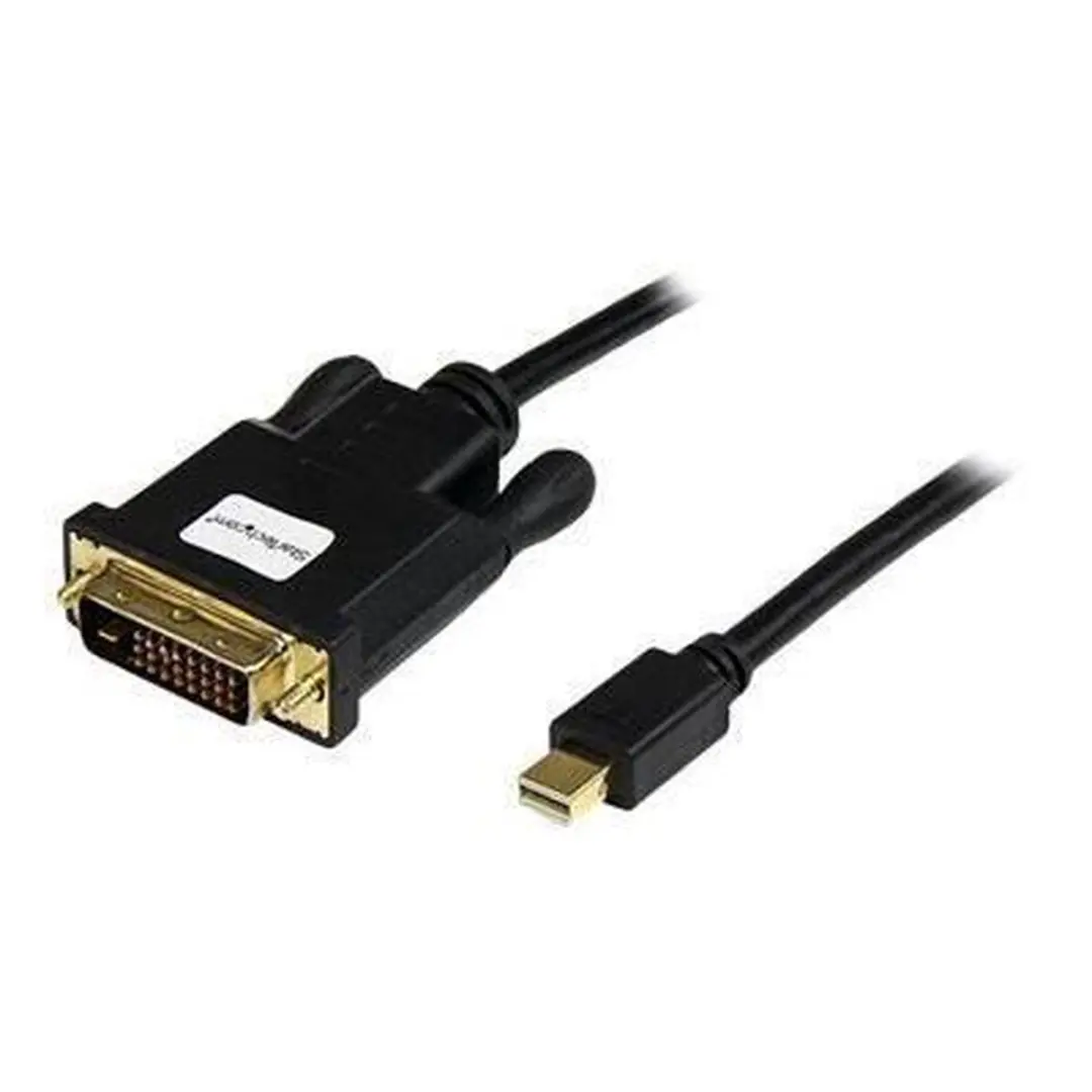 Startech MDP2DVIMM6B Mini-DisplayPort naar DVI Adapterkabel 1,8m - Zwart