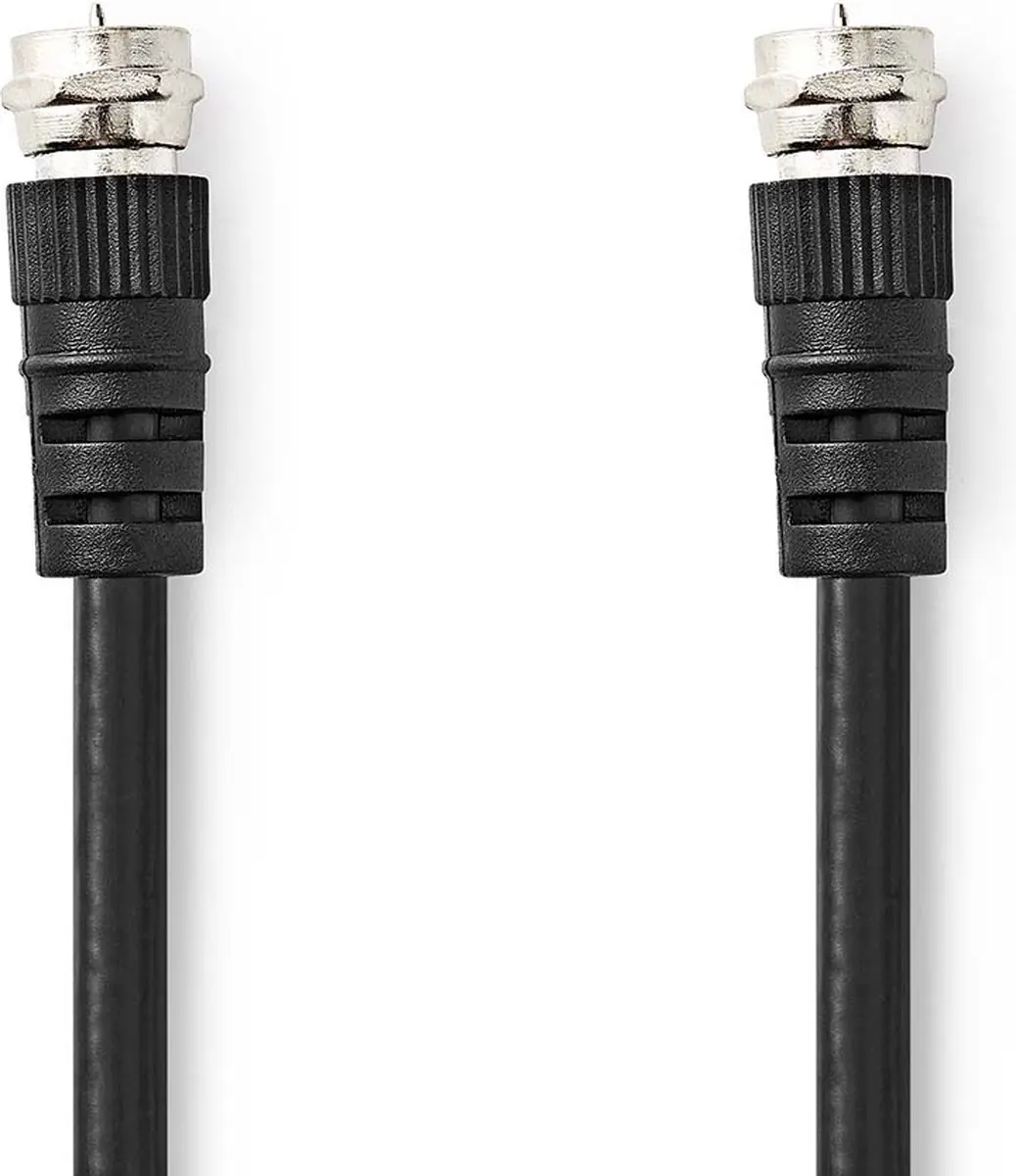 Nedis CSGL41000BK15 Satellietkabel F-Male - 1.50m - Zwart