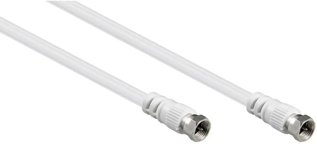 Goobay Coaxkabel 2,5m Wit