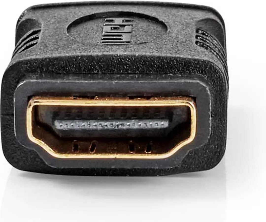 Nedis HDMI Vrouwelijk-Vrouwelijk Adapter CVGP34900BK - Verguld - Zwart