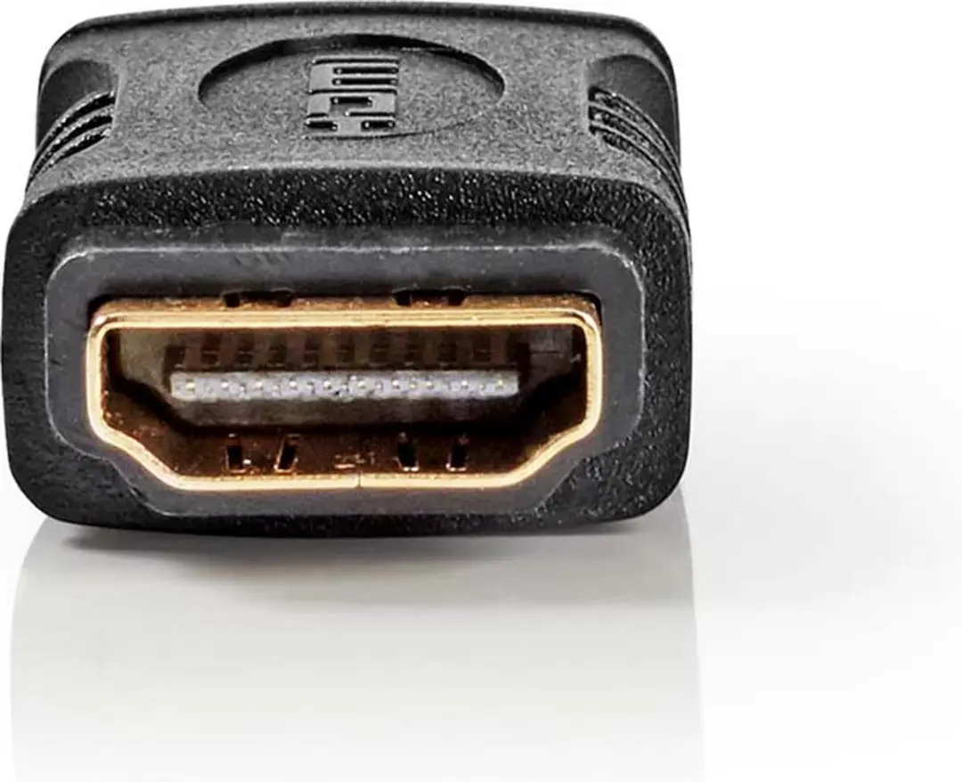 Nedis HDMI Vrouwelijk-Vrouwelijk Adapter CVGP34900BK - Verguld - Zwart