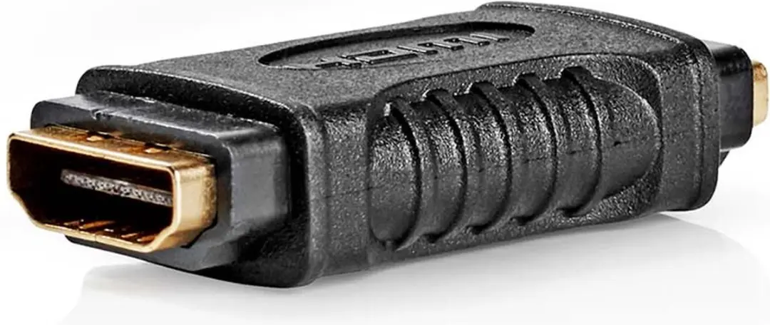 Nedis HDMI Vrouwelijk-Vrouwelijk Adapter CVGP34900BK - Verguld - Zwart