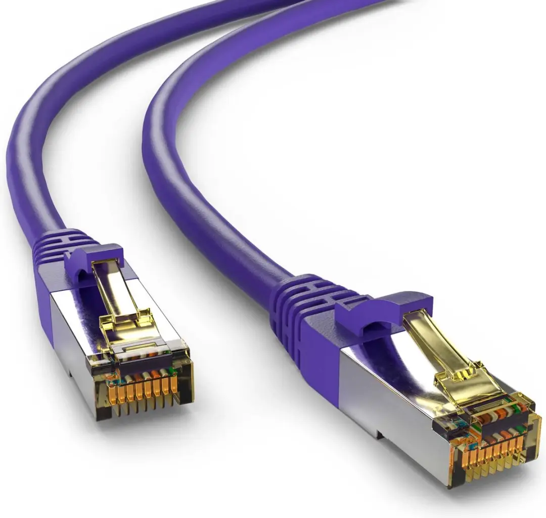 Logilink Cat6a S/FTP Netwerkkabel 1m - Paars