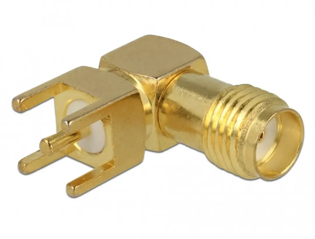 Delock SMA Jack 90° PCB