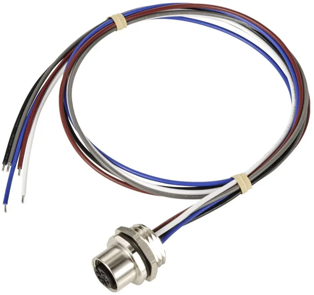 Tru Components TC-12833044 Sensor/Actuator Inbouwbus M12 - 5 Polig