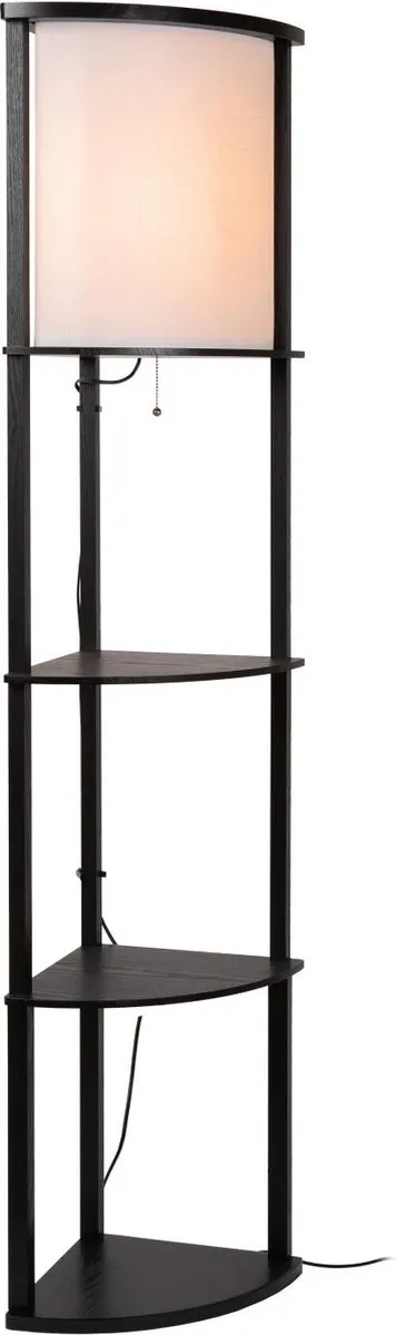 Lucide MENNO Vloerlamp E27 - Zwart