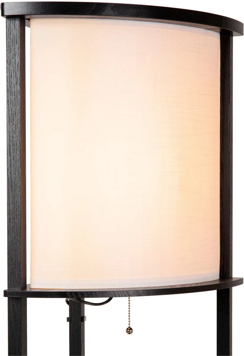 Lucide MENNO Vloerlamp E27 - Zwart