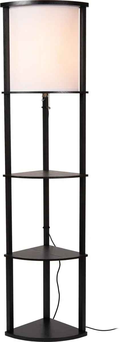 Lucide MENNO Vloerlamp E27 - Zwart
