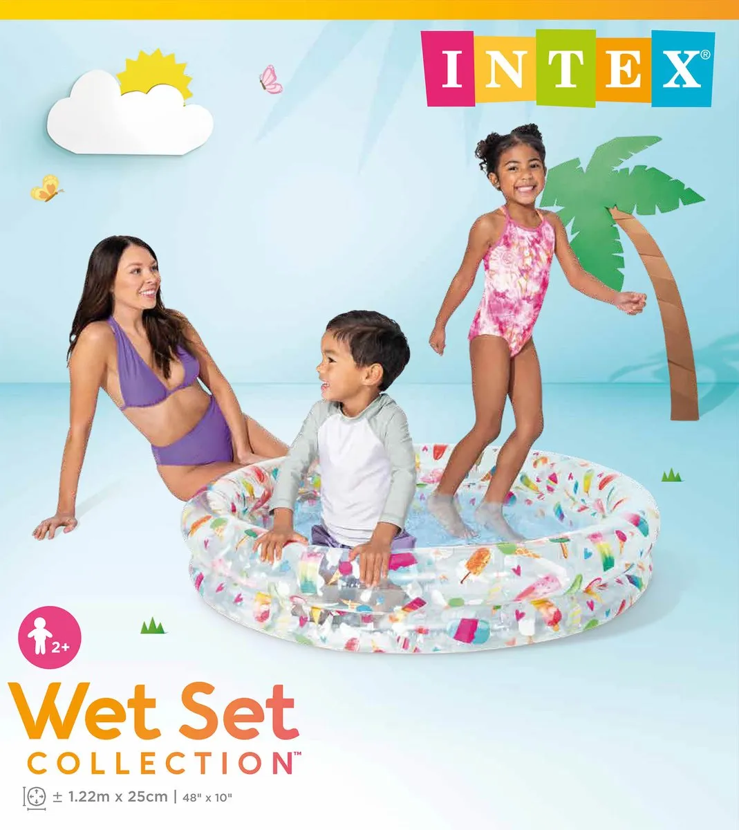 Intex Zwembad Zeester 122x25cm - 114L - Multi
