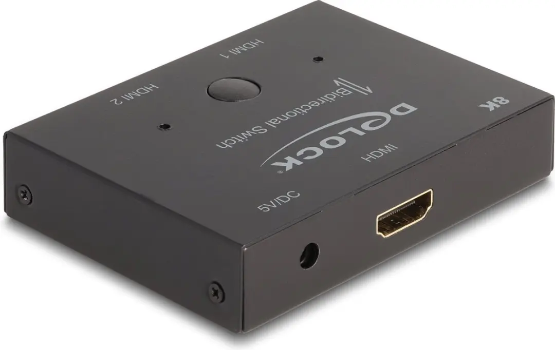 Delock HDMI 2.1 Switch 8K 60Hz Bidirectioneel
