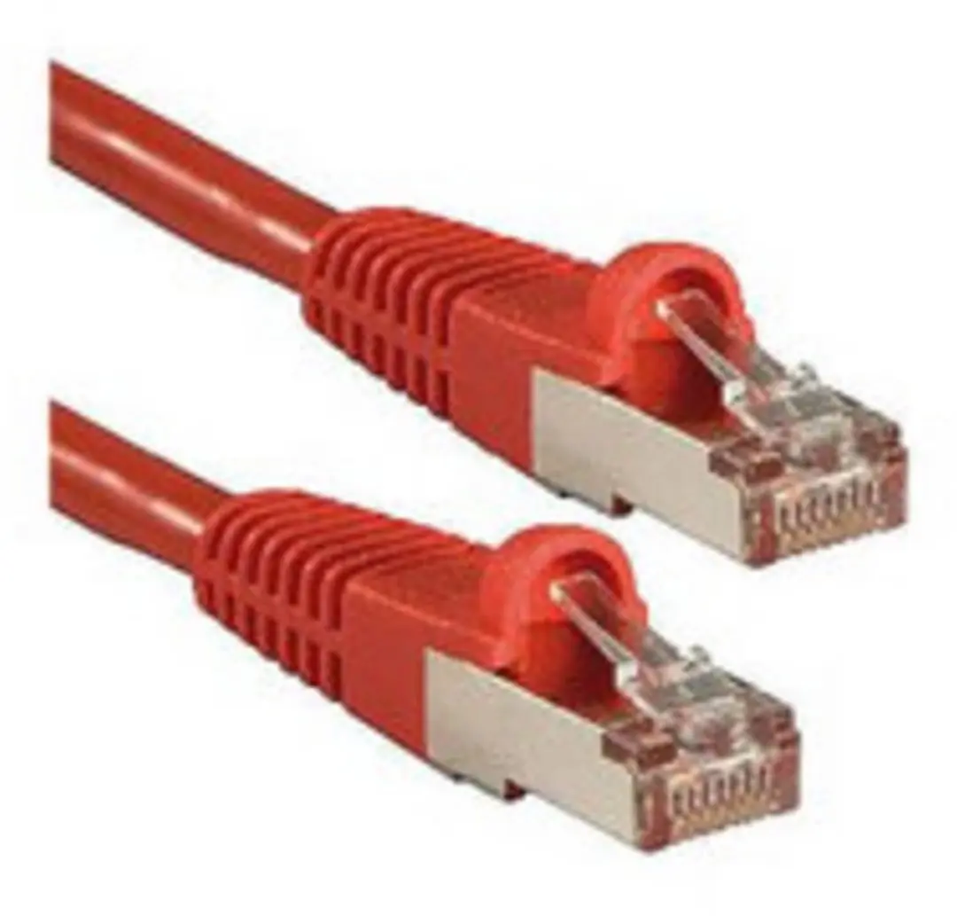 Lindy CAT 6 S/FTP Netwerkkabel 2m - Rood