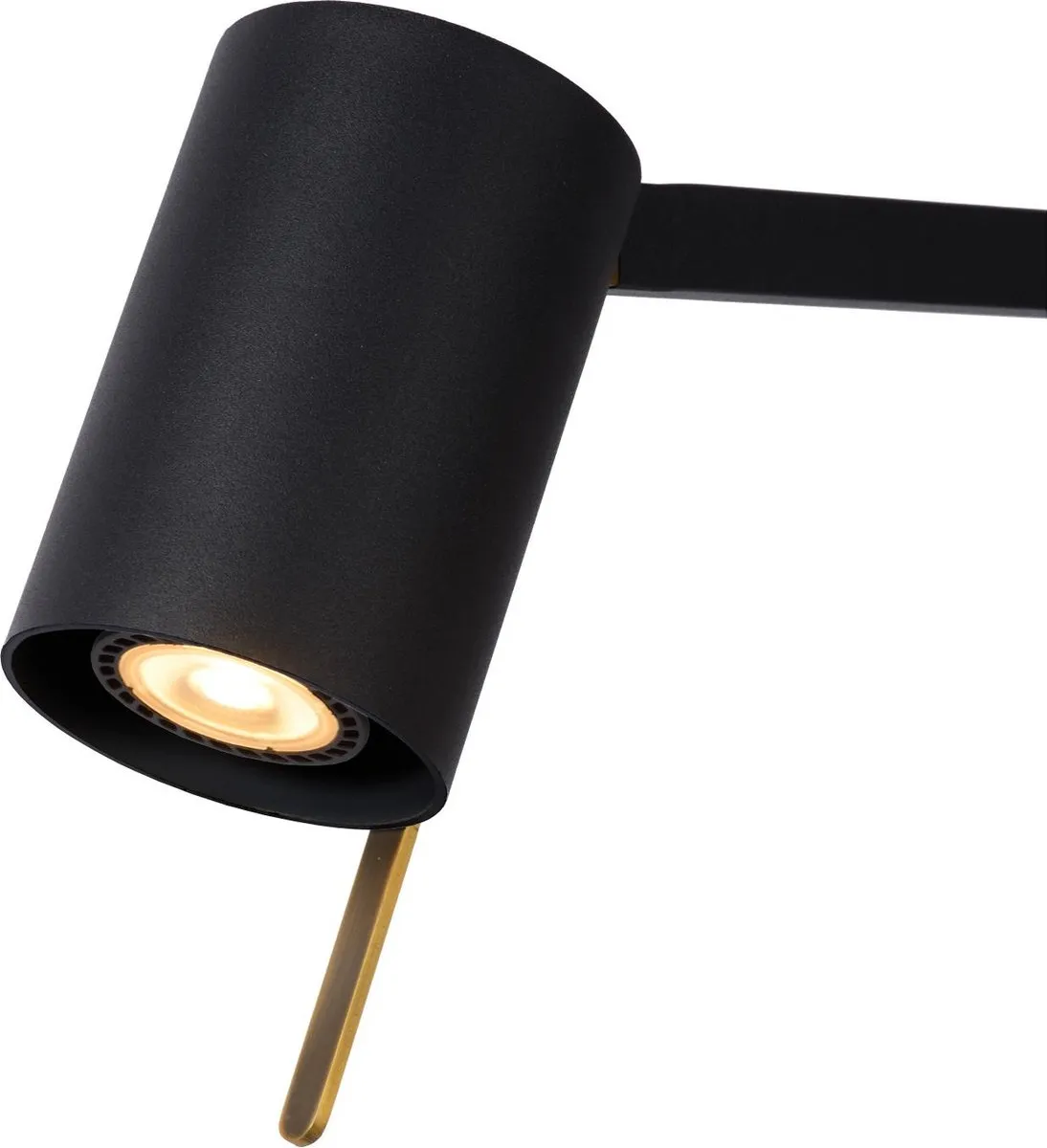 Lucide Lesley Leeslamp GU10 - Zwart
