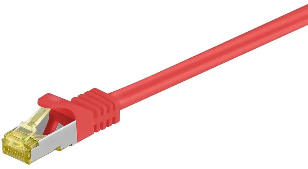 Goobay Wentronic 91589 Cat 6 STP-kabel RJ45 1m - Rood