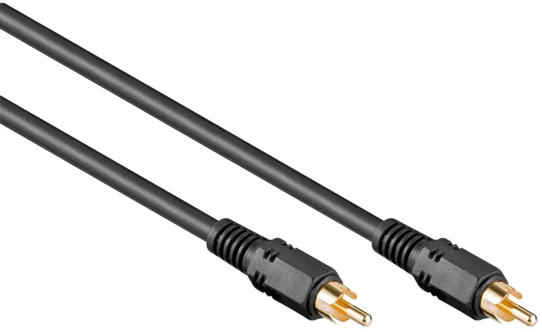 Goobay Tulp Coaxiale Audiokabel 5m - 10 Stuks