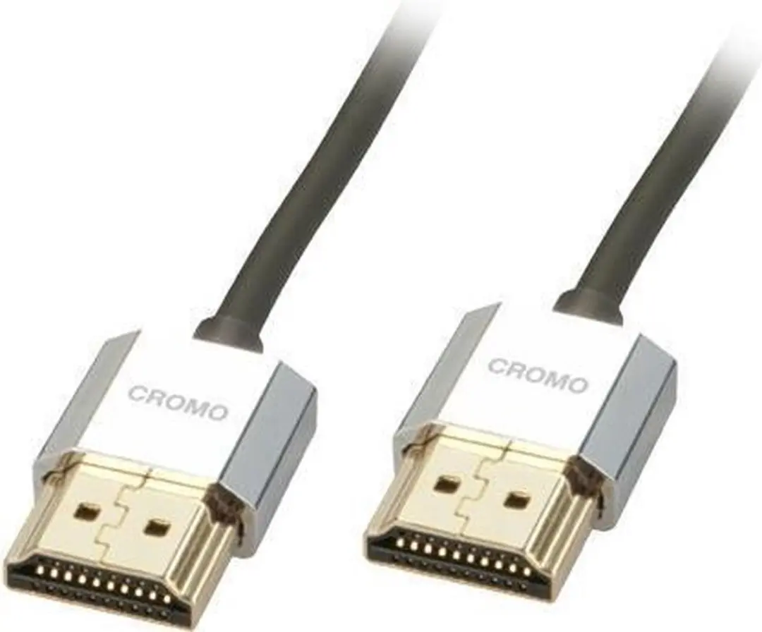 Lindy CROMO Slim High-Speed HDMI-Kabel 41670 - Zwart