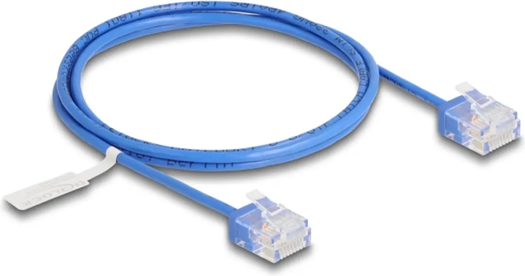 Delock RJ45 Cat.6 UTP Kabel 1m - Blauw